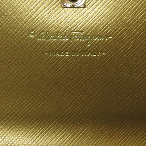 Salvatore Ferragamo Ribbon Motif Long Wallet Leather - Picture 6 of 8